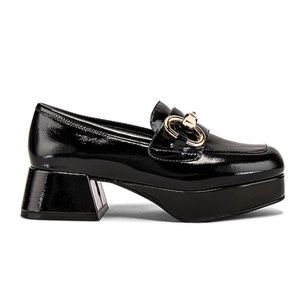 🖤🐜🐦‍⬛Black Jeffrey Campbell Student Loafers